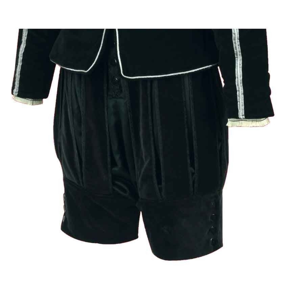 Men's Black Velvet Pants
